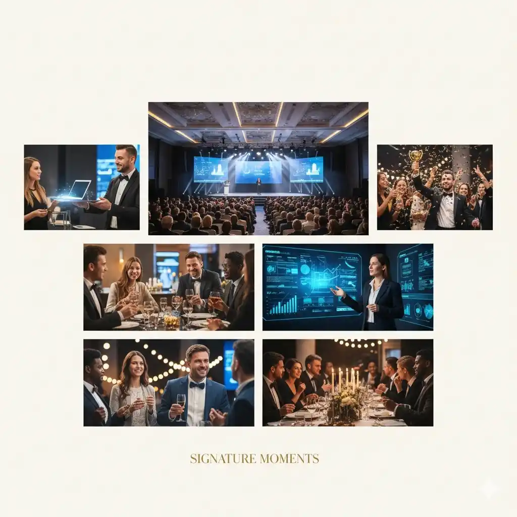 Corporate event planning services by Signature Moments